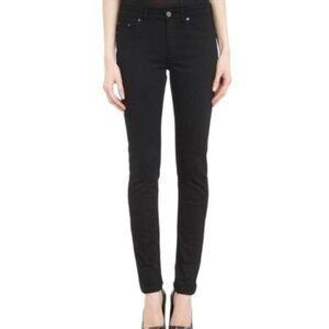 Acne Studios Black Skin 5 Lacey Skinny Leg Jeans Size 25